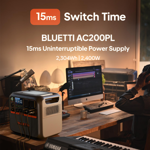 Station d'alimentation portable <span class=keywords><strong>BLUETTI</strong></span> 2400W 2000W 3000W 110V 220V Batterie LiFePo4 Générateur de charge solaire - Product Image 5