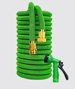 Tuyau <span class=keywords><strong>d</strong></span>'<span class=keywords><strong>arrosage</strong></span> de jardin avec raccords en laiton, tuyau extensible 3 fois, avec ensemble de buses à 7 fonctions, ensemble de tuyaux <span class=keywords><strong>d</strong></span>'eau - Product Image 3