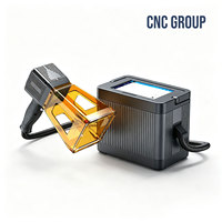Machine de gravure laser portable haute puissance 30W, outil de marquage métallique portatif pour l'acier, l'or et l'aluminium