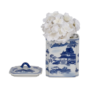 Vaso in ceramica con coperchio, decorativo, per fiori, per casa, soggiorno, camera da letto, ufficio. - Product Image 6