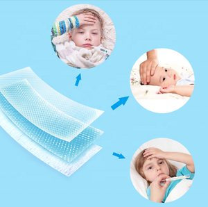 Lijitang <span class=keywords><strong>Patch</strong></span> Hydrogel pour Enfants et Bébés, Compresse Froide en Gel pour Maux de Tête, Fièvre et Coups de Soleil - Product Image 5