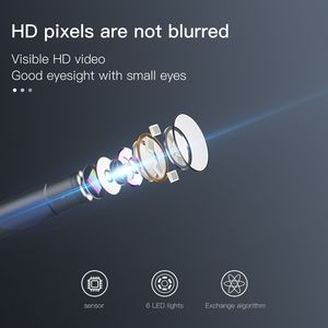 Visual Ear Pick 5.5mm Stainless Steel 300000 Pixels Otoscope For Medical Use - Product Image 5
