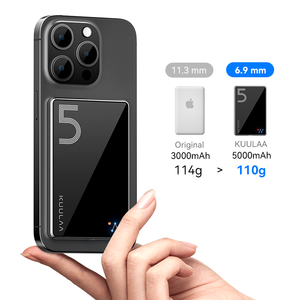 [Cổ Phiếu] kuulaa slimmest 6.9mm 5000mAh từ ngân hàng điện không dây | pd3.0 sạc nhanh & hỗ trợ sạc thiết bị kép - Product Image 2