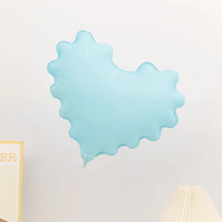Vente en gros 18 pouces vague amour coeur feuille ballon aluminium Film Ballon pour Festival fête d'anniversaire fournitures Photo accessoires