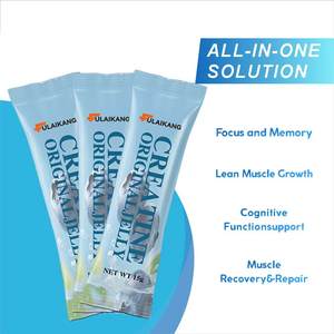 Creatina Monohidrato en Barritas de Gelatina al por Mayor, Suplementos Energéticos Pre-Entrenamiento para Adultos y Adolescentes, No Apto para Mujeres Embarazadas - Product Image 4