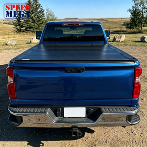 Flush Hard Quad-Fold Tonneau Cover for Ford F-150 6.5ft <b>Bed</b>, <b>Low</b> Profile 4-Fold Cover Waterproof, Lockable No Drill - Product Image 4