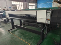 Nueva Impresora Flexográfica de Etiquetas de Cuero con Película Suave para Tinta Eco Solvente y Solvente, de 1800 mm, con Cabezal de Impresión XP600