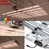 Gradateur amovible Hotsales facile à installer spectre complet UV IR LM281B PRO 850w LED élèvent la lumière