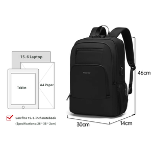 Mochila para Portátil Impermeable Tigernu, Nueva Llegada, Venta al por Mayor, con USB, Mochila de Viaje Antirrobo, Mochila Deportiva Casual para Exteriores - Product Image 2