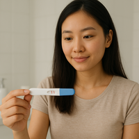 Fournitures médicales - Trousse de test de grossesse précoce HCG - Utilisation à domicile - Précision de 99,96 % - Fonctionnement manuel