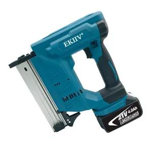 Taşınabilir elektrikli güç araçları 18V 20V lityum Li-ion pil hava darbe akülü çivi tabancası 18 ölçer F30 40 50 Brad Nailer