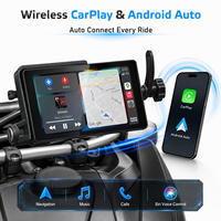 Pour moto BMW, CarPlay et Android Auto sans fil, écran tactile 6 pouces, compatible avec BMW WonderWheel, affichage TPMS, étanche IP67