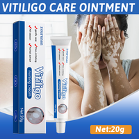 Zourunan Ungüento para el Cuidado del Tono Desigual de la Piel 20g, Crema Herbal Suave para el Cuidado de la Apariencia de la Piel, Tubo Azul Blanco, Compra al por Mayor