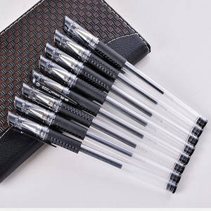 Venta al por mayor de fábrica de bolígrafos de gel estándar europeos, artículos de papelería para oficina, bolígrafos para exámenes, bolígrafos de gel con forma de bala. - Product Image 4