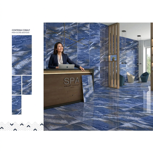 Emperador Classico 600x1200mm Polished Porcelain <b>Floor</b> And Wall Slab Tiles Waterproof Ceramics - Product Image 2