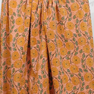 Trendy Yellow Color Floral Printed Kantha Reversible Mixed Color Different Kantha <b>Bedspread</b> <b>King</b> <b>Size</b> Bed Spread Handmade Items - Product Image 1