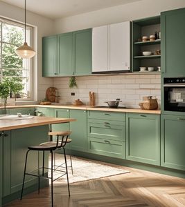 Gabinetes de Cocina de Bajo Precio, Excelente Diseño, Gabinetes de Cocina Modulares de Madera y Accesorios - Product Image 4