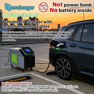 20kw Portable Ev Car Charger <b>Stations</b> Ev Car Charging Pile for Fast Charger Dc Electric Vehicle Charging <b>Station</b> - Product Image 2