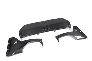 Difusor Trasero de Fibra de Carbono de Tres Piezas para BMW <span class=keywords><strong>Serie</strong></span> <span class=keywords><strong>3</strong></span> G20 G21 G28 LCI, Parachoques de Automóvil, <span class=keywords><strong>2023</strong></span> - Product Image 3