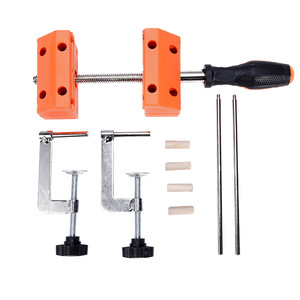 Étau de table multifonctionnel pour usage domestique, petit étau universel à angle réglable, pince de table à mâchoires plates, fixation - Product Image 5