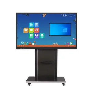 Großhandel 55 65 75 86 Zoll LCD-Touchscreen All-in-One-PC Whiteboard interaktiver Flat-Panel-Touch-TV für Besprechung und Konferenz