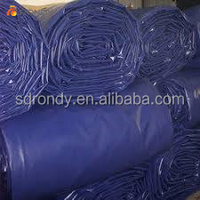 Tugas berat 750 gsm pvc terpal satu sisi lapisan pvc terpal kain kedap suara pvc lembaran terpal