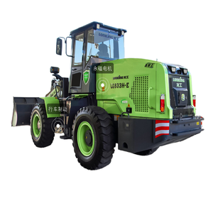 Chargeuse sur pneus écologique à émission zéro, moteur électrique, fonctionnement silencieux, projets de construction urbaine - Product Image 3