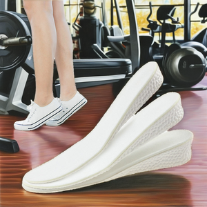 Semelles confortables FASTLACES avec mousse à mémoire de forme, augmentation de la taille, coussin respirant, amortissement du talon - Unisexe - Product Image 2