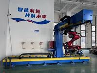 Línea de Robot de soldadura automática para estructuras de acero 600/800/1000/1250/1500/1800mm H Beam Profile Core Bearing Components Uso de reparación