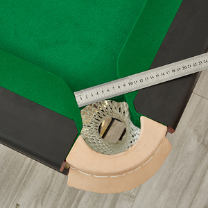 La fabbrica vende Mesa De Billar oro e argento gamba in marmo di quercia tavolo da biliardo cinese 9 piedi - Product Image 4