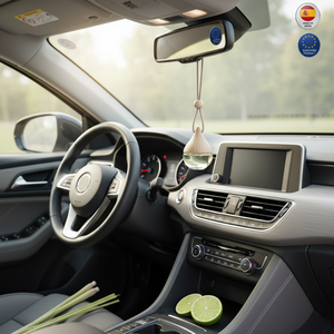 Private Label Lemon Grass Car Air Freshener 6ml OEM | Alcohol Free Car Fragrance | Spain EU - Product Image 3