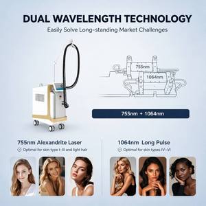 CE MDR 510K 1064NM ND <strong>YAG</strong> <strong>Laser</strong> Epilation Alexander <strong>Laser</strong> 755nm <strong>Gentle</strong> Alex Pro Long Pulse Alexandrite <strong>Laser</strong> Hair Removal - Product Image 5