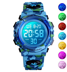 Skmei 어린이 손목 시계 Montre Femme Enfant 5 Atm 방수 스포츠 시계