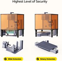 Nueva Cubierta Protectora LP4 para Grabador Láser Dual Deluxe 4, para Madera, Piedra, Plástico, Goma, Máquina de Grabado de Alta Precisión de 10W