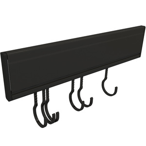 Wall Mounted Kitchen Utensil Rack With <b>Hooks</b> And Shelf Punch Free <b>Adhesive</b> Storage For Spoon Spatula And Cooking Tools - Product Image 5