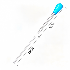 Siphon multifonctionnel pour aquarium, nettoyeur de déjections, bulbe en caoutchouc gradué de <span class=keywords><strong>30</strong></span> ml, <span class=keywords><strong>tube</strong></span> d'extension de 26 <span class=keywords><strong>cm</strong></span> pour mini aquarium - Product Image 4