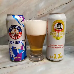 Cerveza Artesanal Económica Personalizada, Cerveza Lager Pura de Grano en Lata, Cerveza Ligera de Cebada Amarilla y Trigo, Especialidad Belga, Cerveza Extra Fuerte - Product Image 2