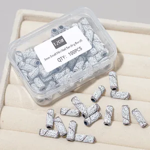 100pcs 3mm Sanding Bands Stainless Steel Mini Sand Bands Shaft Nail <b>Drill</b> <b>Bits</b> For Manicure Polishing Manicure Tools Accessory - Product Image 6