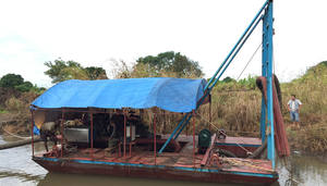 실제 채굴용 제트 흡입식 모래 준설선 강 모래 흡입 미니 준설선 - Product Image 5