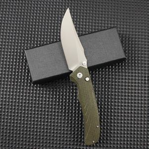 Couteau pliant en acier D2 neuf d'usine, couteau de survie tactique portable pour le camping et les activités de plein air, manche <span class=keywords><strong>Mitaka</strong></span> - Product Image 2
