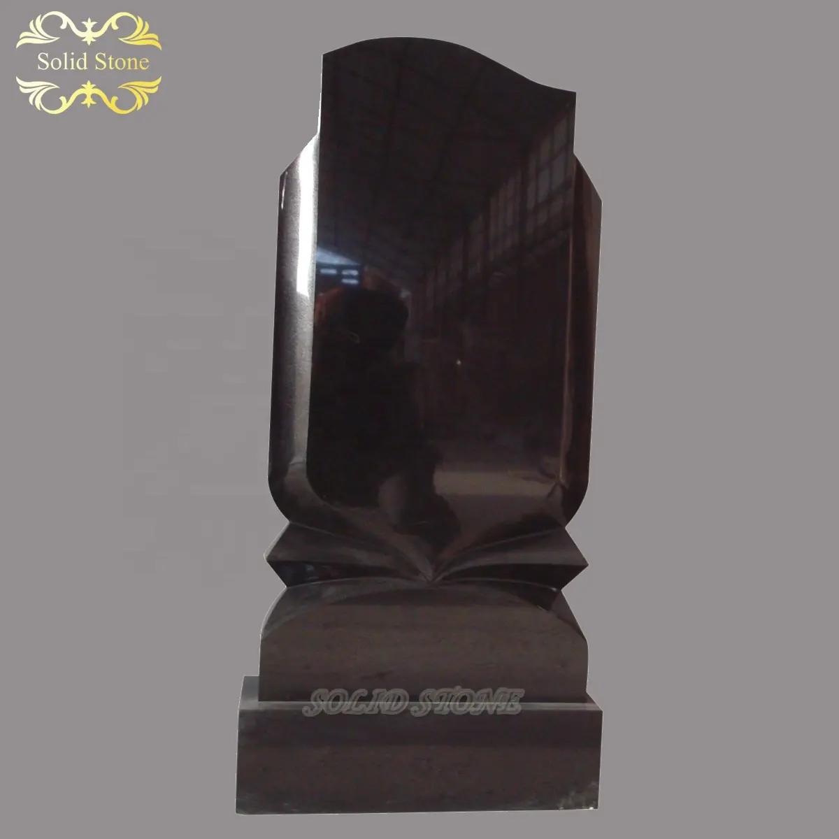 Semplice design prezzo competitivo Cina absolute black granite lapide