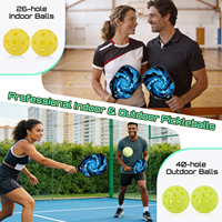 Ensemble de raquettes de pickleball en fibre de carbone thermoformées Joysent