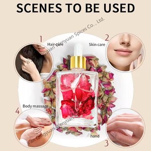 Su misura Private Label puro fiore <span class=keywords><strong>naturale</strong></span> olio essenziale di rosmarino olio per capelli petalo Multi olio di Rose per il massaggio del <span class=keywords><strong>profumo</strong></span> del corpo - Product Image 5