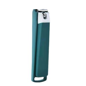 Coupe-ongles en acier inoxydable avec logo personnalisé imprimé et couvercle anti-éclaboussures pour soins des pieds et des ongles - Product Image 3
