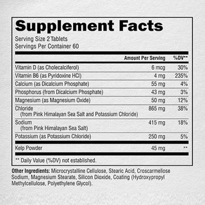 ยาเม็ดอาหารเสริมเพื่อสุขภาพเพิ่มความชุ่มชื้นด้วยพลังงานแท็บเล็ตอิเล็กโตรไลท์ผลิตจากจีน - Product Image 3