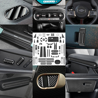 Pour Mini, ensemble complet d'accessoires intérieurs en fibre de carbone pour MINI Countryman U25 F65 F66 Cooper S SE J01 J05 2024-2025