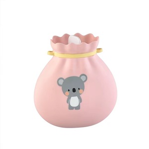 Plush Cover Water <b>Bottle</b> Explosion Proof Hand Warmer Silicone Material 8-12 Hours Warmth - Product Image 5