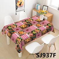 Nouvelle arrivée, nappe en PVC florale, imperméable, facile à nettoyer, pour la maison, l'hôtel, les mariages, les banquets, les fêtes