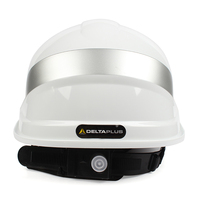 Casques de sécurité DELTAPLUS – Chapeaux de chantier industriels style casquette de baseball, options personnalisées, design à fentes, 8 points de suspension