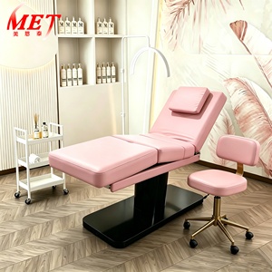 Table <span class=keywords><strong>de</strong></span> massage électrique en cuir PU pour salon <span class=keywords><strong>de</strong></span> <span class=keywords><strong>beauté</strong></span>, lit <span class=keywords><strong>de</strong></span> soin du visage <span class=keywords><strong>de</strong></span> luxe, lit <span class=keywords><strong>de</strong></span> <span class=keywords><strong>beauté</strong></span> pour cils - Product Image 1